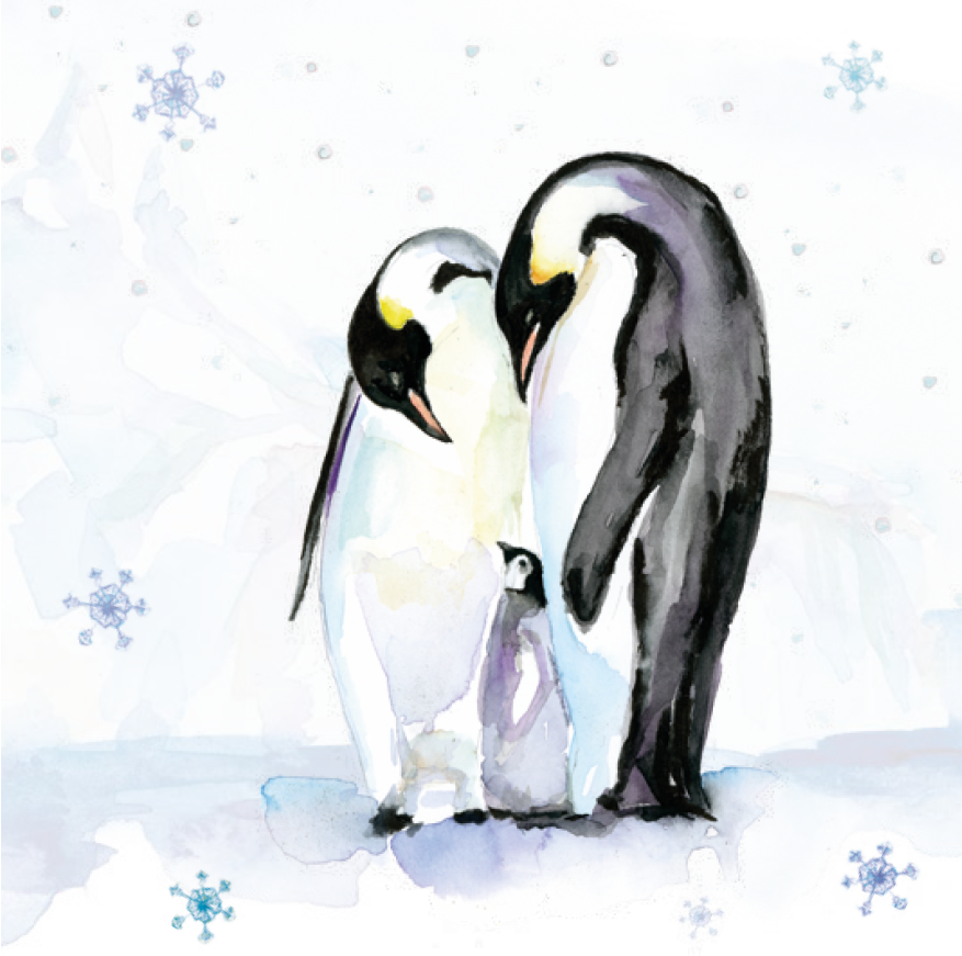 Bekking & Blitz x WWF kerstkaarten Arctic winter Michelle Dujardin 02 WWF-Webshop