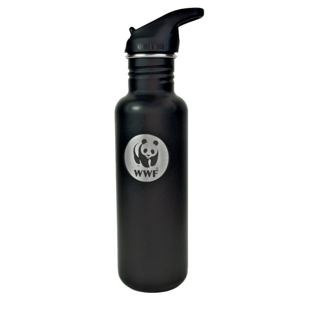 KleanKanteen x WWF voorkant zwart