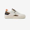 MoEa x WWF Gen1 Sneakers van palm - Wit met tijgerprint (kids)