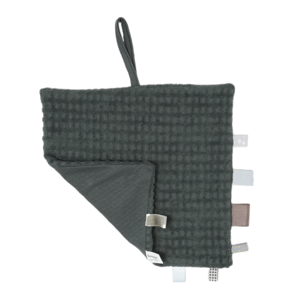 Snoozebaby - Knuffeldoekje Sweet Dreaming - Dark Green