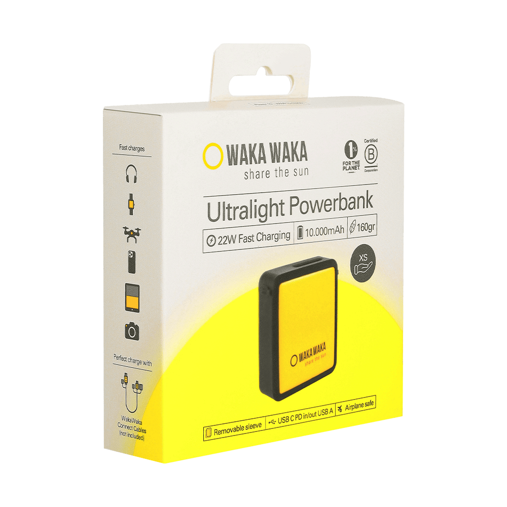 WakaWaka Power 10 - Ultralichte Powerbank