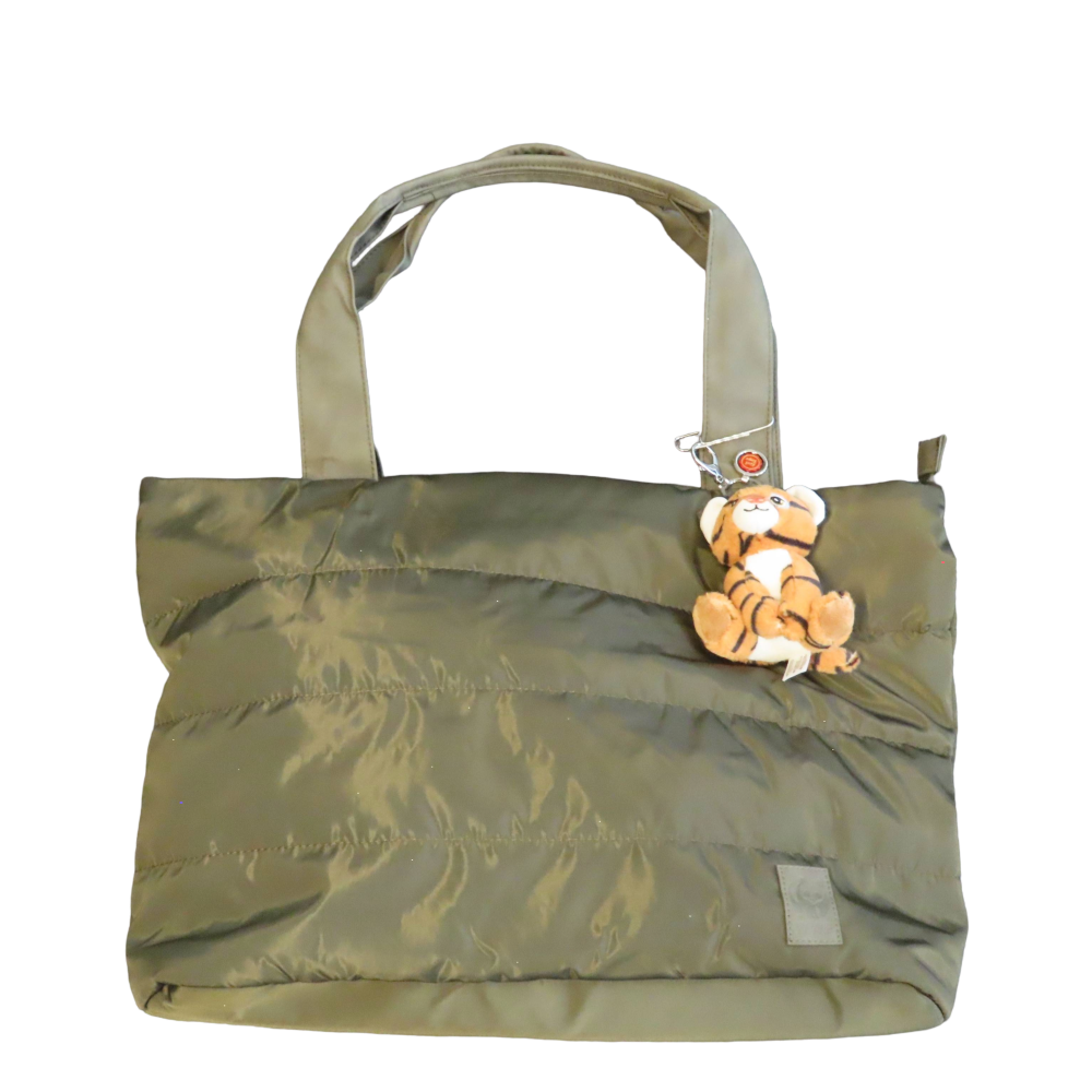 WWF-shopper met bag charm tijger