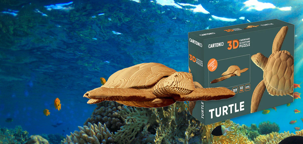 Cartonic 3D-puzzel Zeeschildpad WWF-Webshop