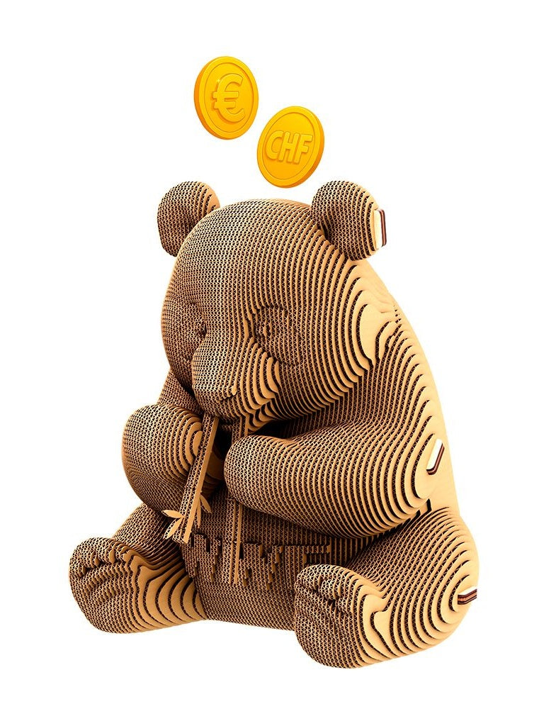 Cartonic 3D puzzel Panda spaarpot WWF-Webshop