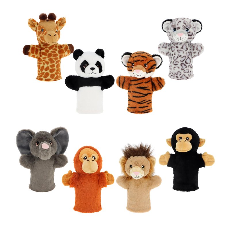 Keeltoys handpop assortiment 27cm WWF-Webshop