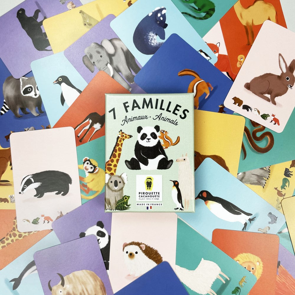 Kaartspel 7 Families dieren van de wereld 02