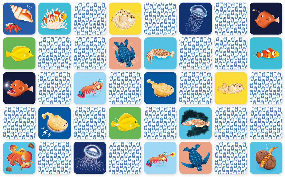 Memo geheugenspel PC Oceandieren 02 WWF-Webshop