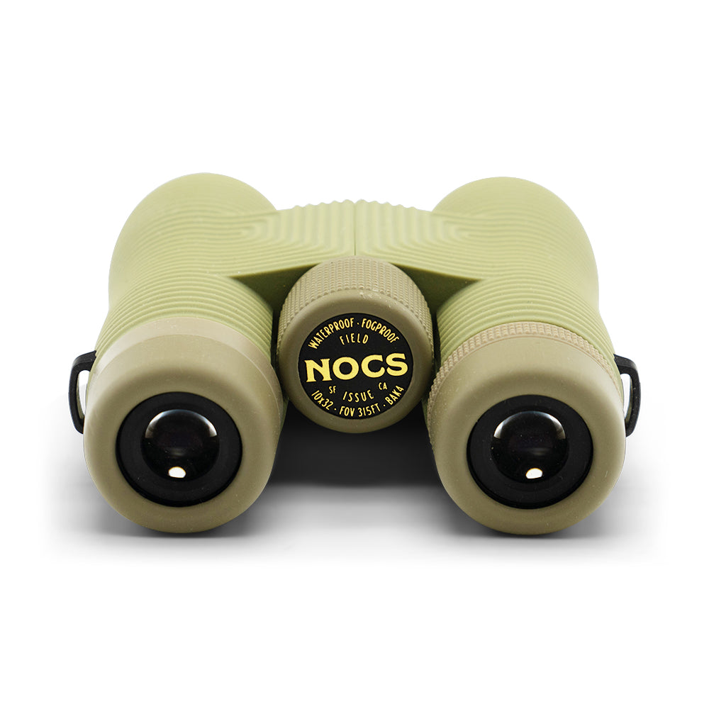 Nocs Field issue verrekijker 10x32 Ponderosa green voorkant