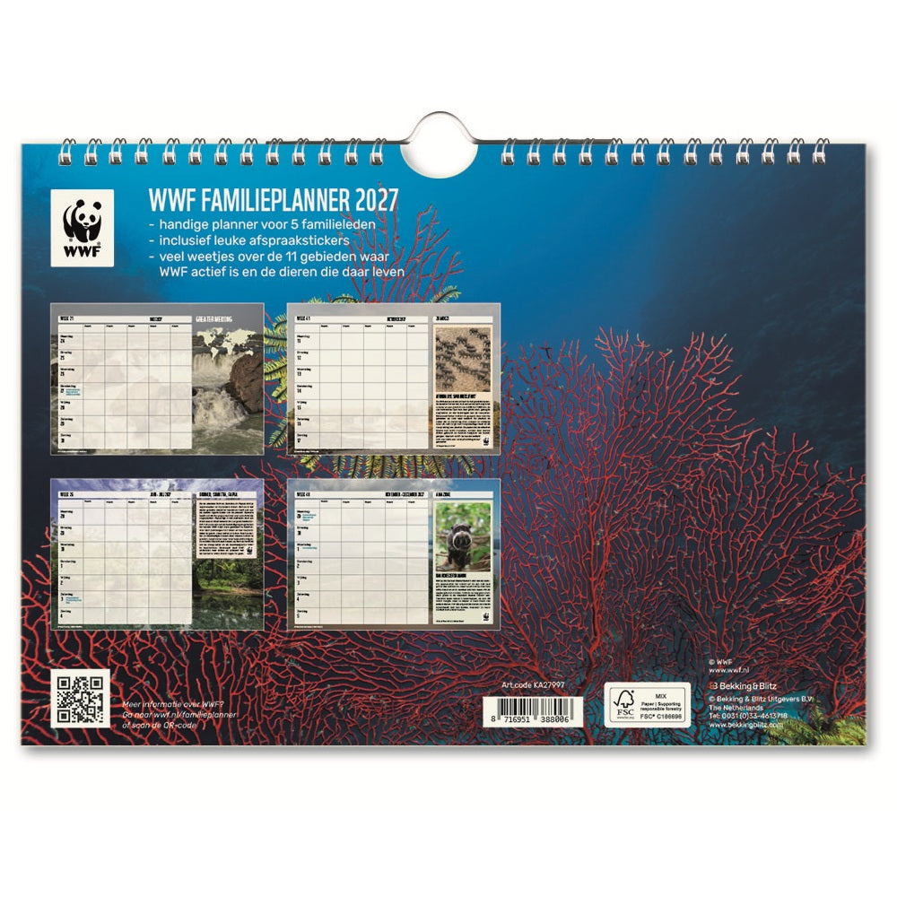 WWF Familieplanner 2027 WWF-Webshop