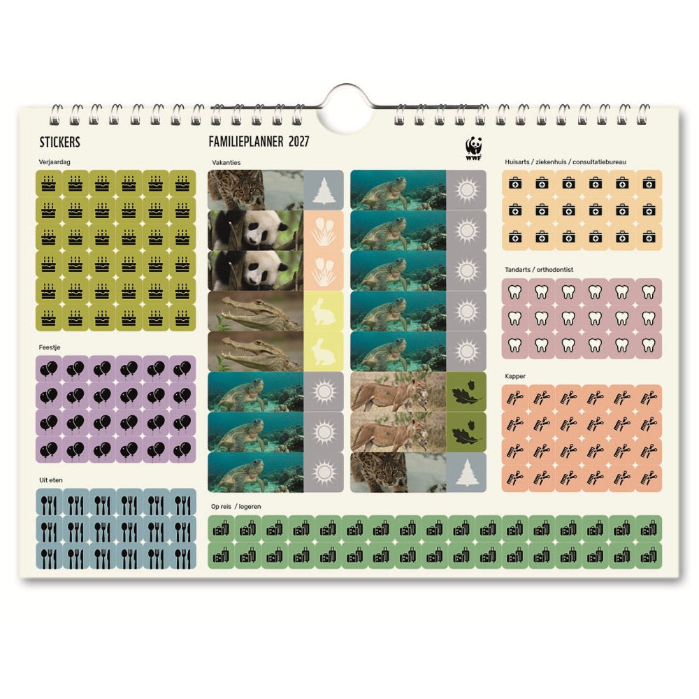 WWF Familieplanner 2027 WWF-Webshop