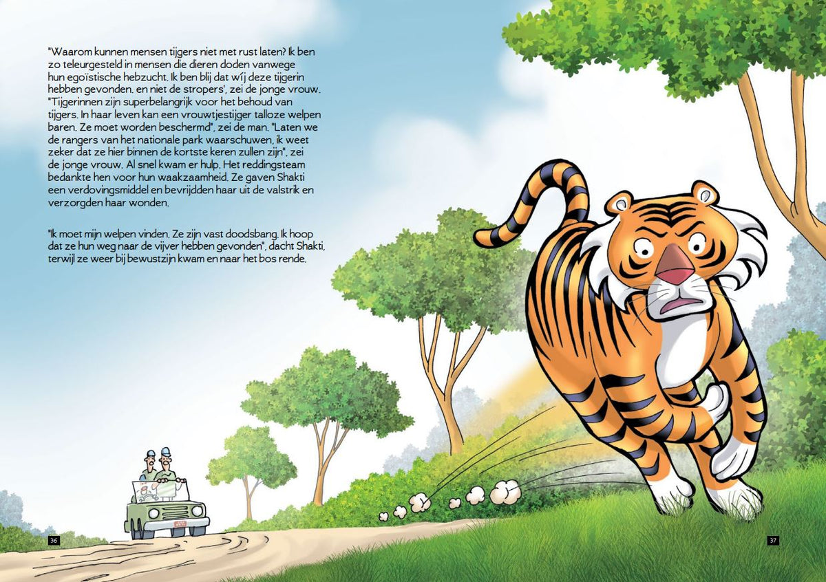 WWF boek de avonturen van Shakti pag 36-37 WWF-Webshop
