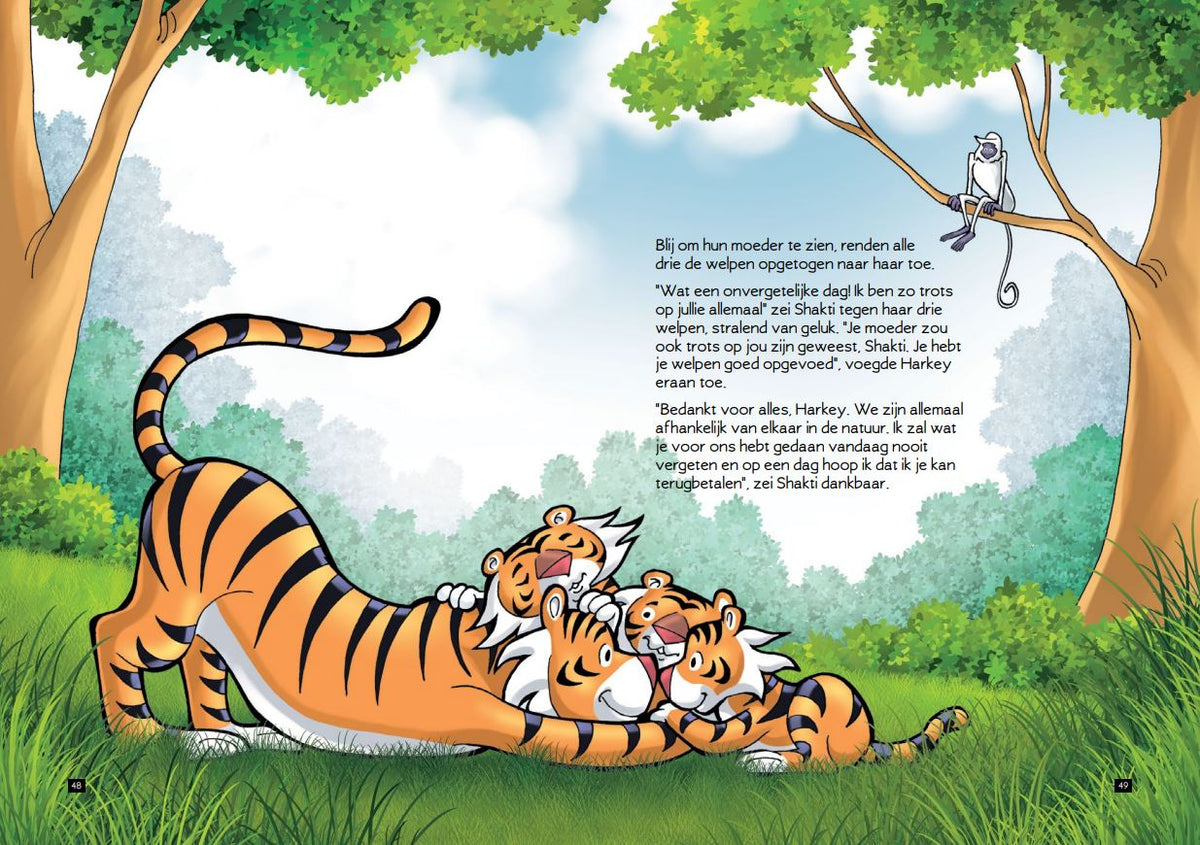 WWF boek de avonturen van Shakti pag 48-49 WWF-Webshop