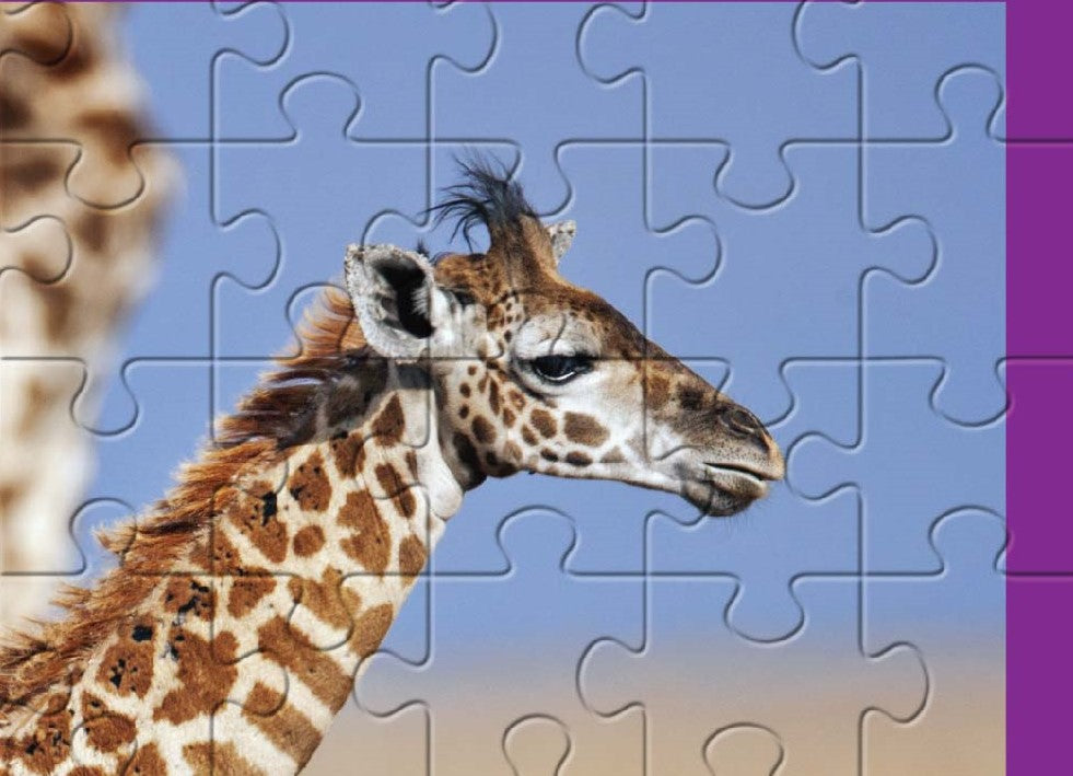 WWF puzzel giraffe 100 stukjes 02 WWF-Webshop