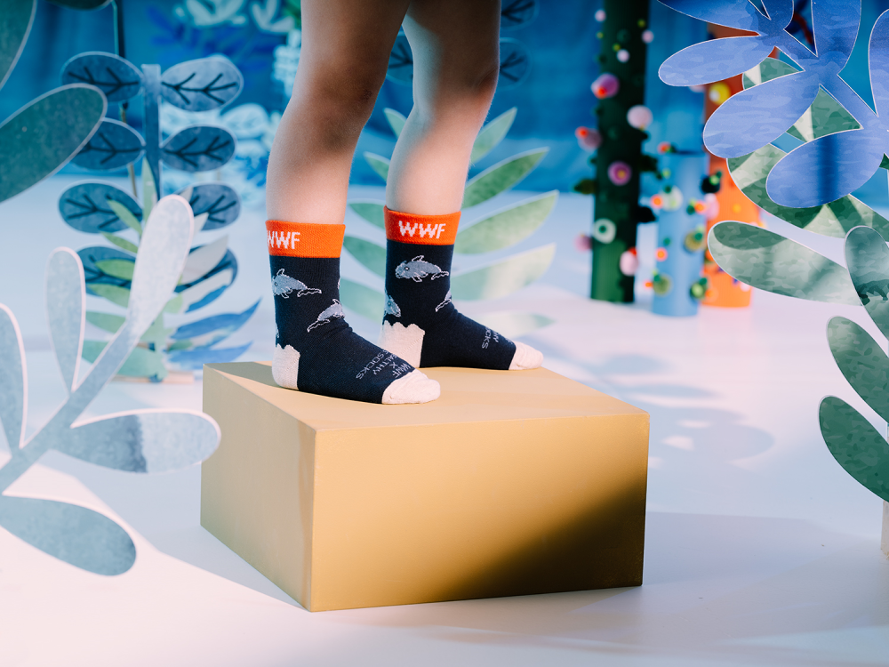 WWF x HSS kindersokken sfeer 02 WWF-Webshop