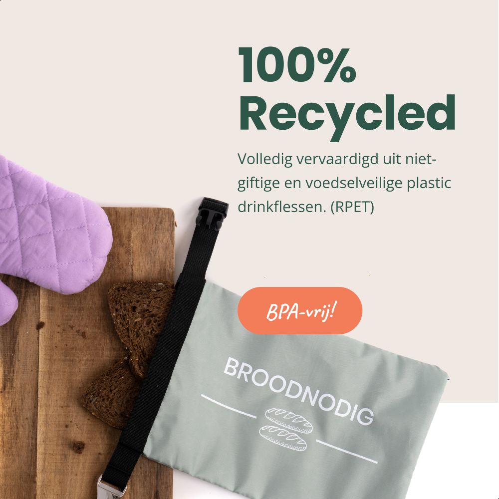 Broodnodig - Herbruikbare boterhamzak - Creamy Confetti