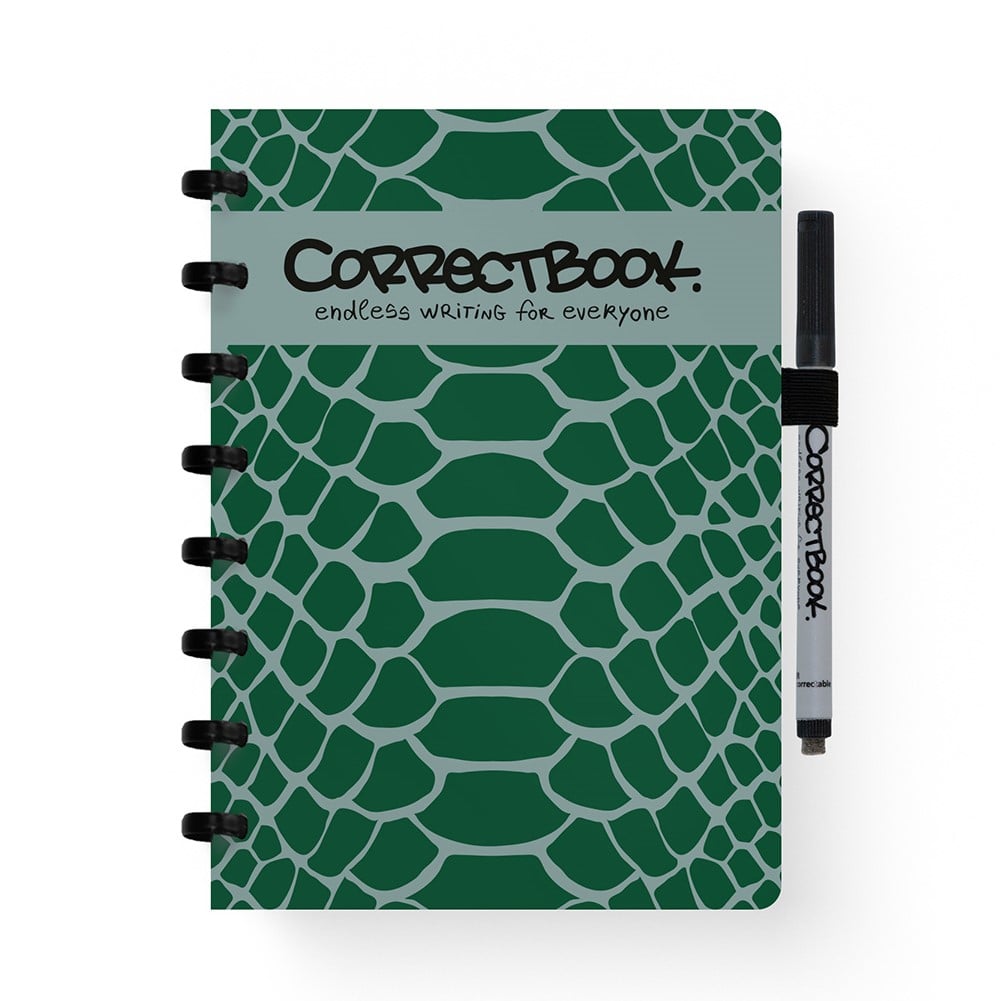 Correctbook uitwisbaar notitieboek - A5 – Wise Snake