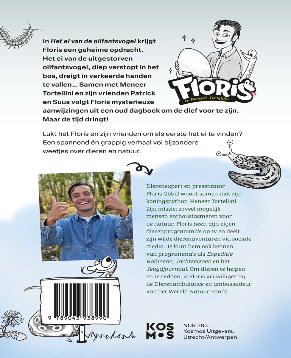 Floris en meneer Tortellini 2 - Het ei van de olifantsvogel