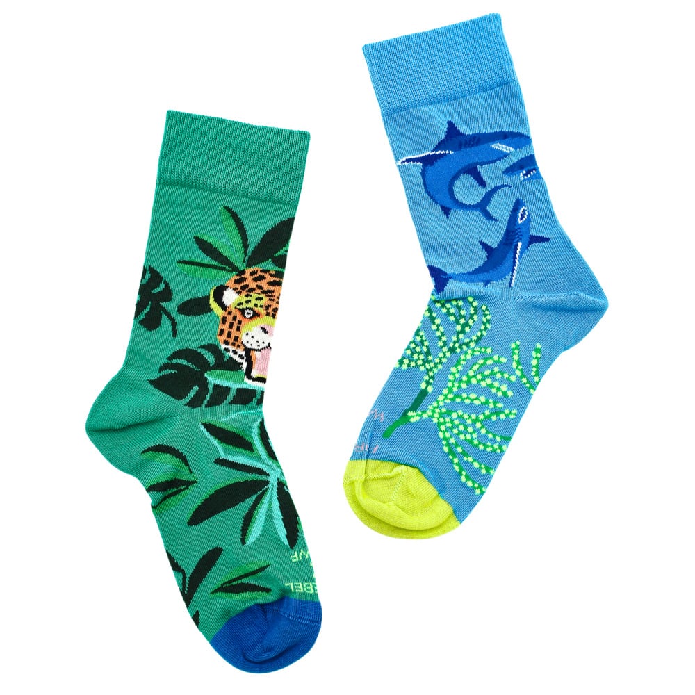 Forebel x WWF - sock by sock - Shark