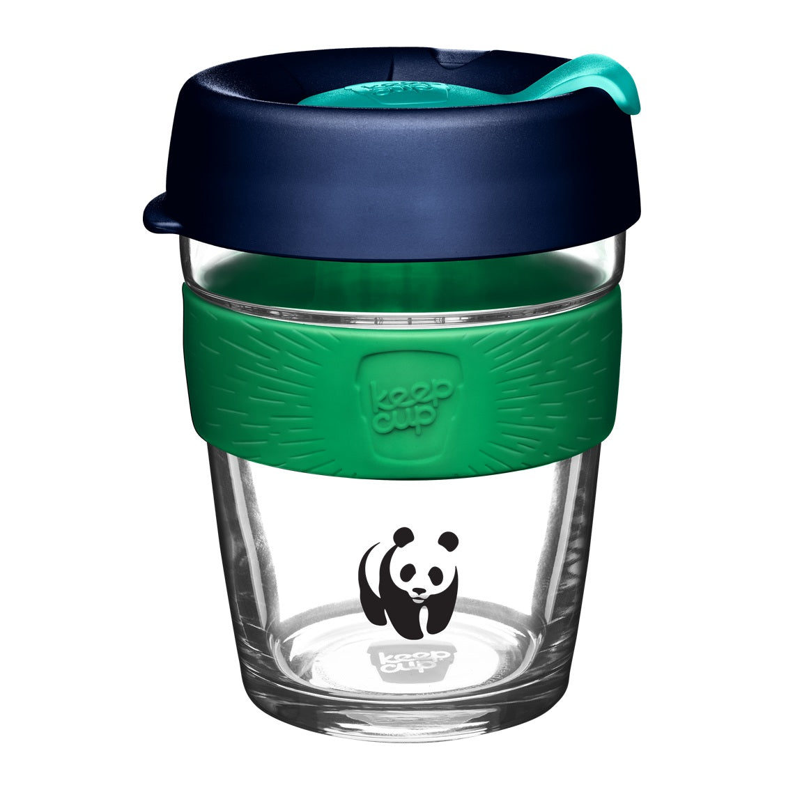 KeepCup glazen koffiebeker "Dolfijn"