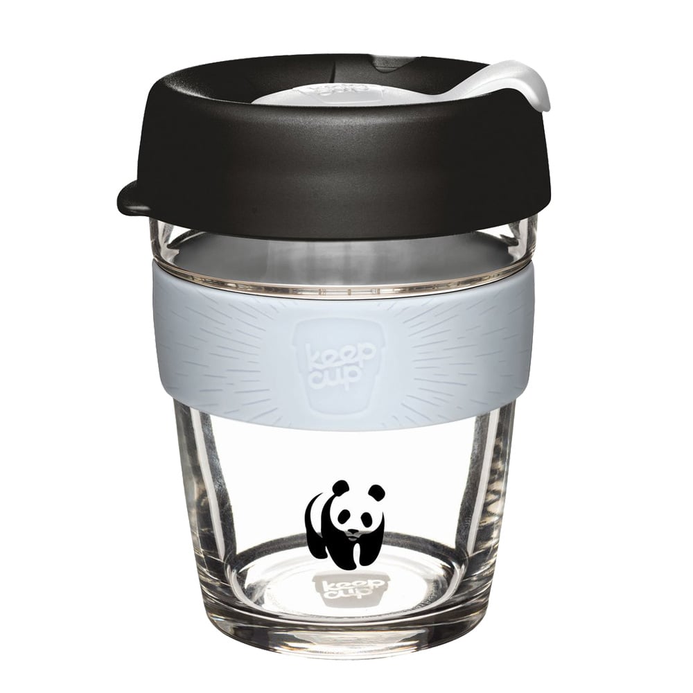KeepCup glazen koffiebeker "Panda"