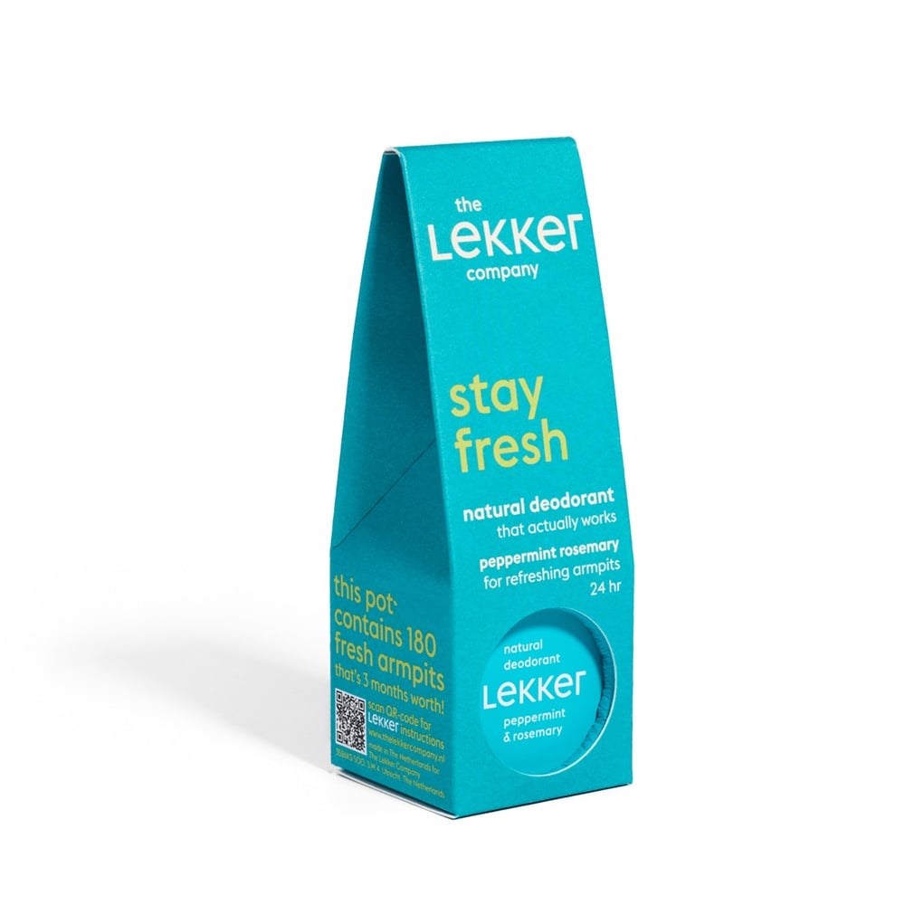 Lekker deodorant - Pepermunt en Rozemarijn
