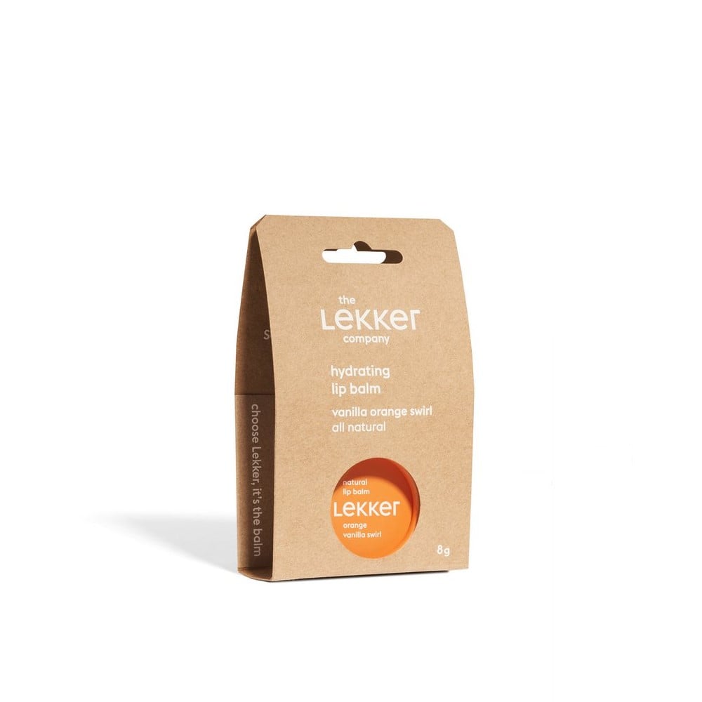 Lekker lippenbalsem - Orange Vanilla Swirl
