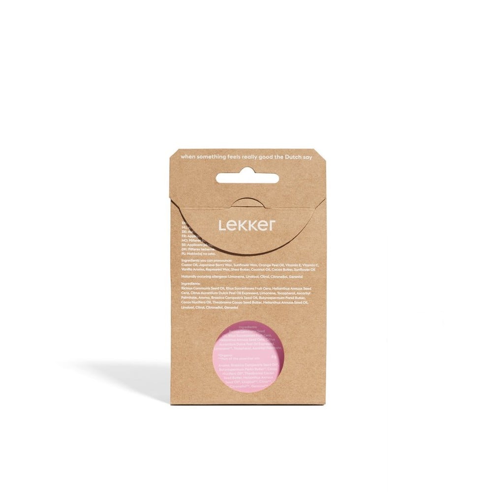 Lekker lippenbalsem - Orange Vanilla Swirl