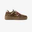 MoEa x WWF Gen1 Sneakers van palm - Tijgerprint