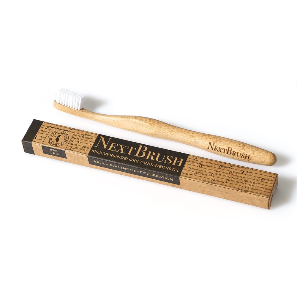 NextBrush bamboe tandenborstel - Medium