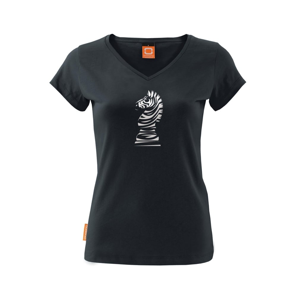 Okimono x WWF - No Game - zwart - dames - v-hals