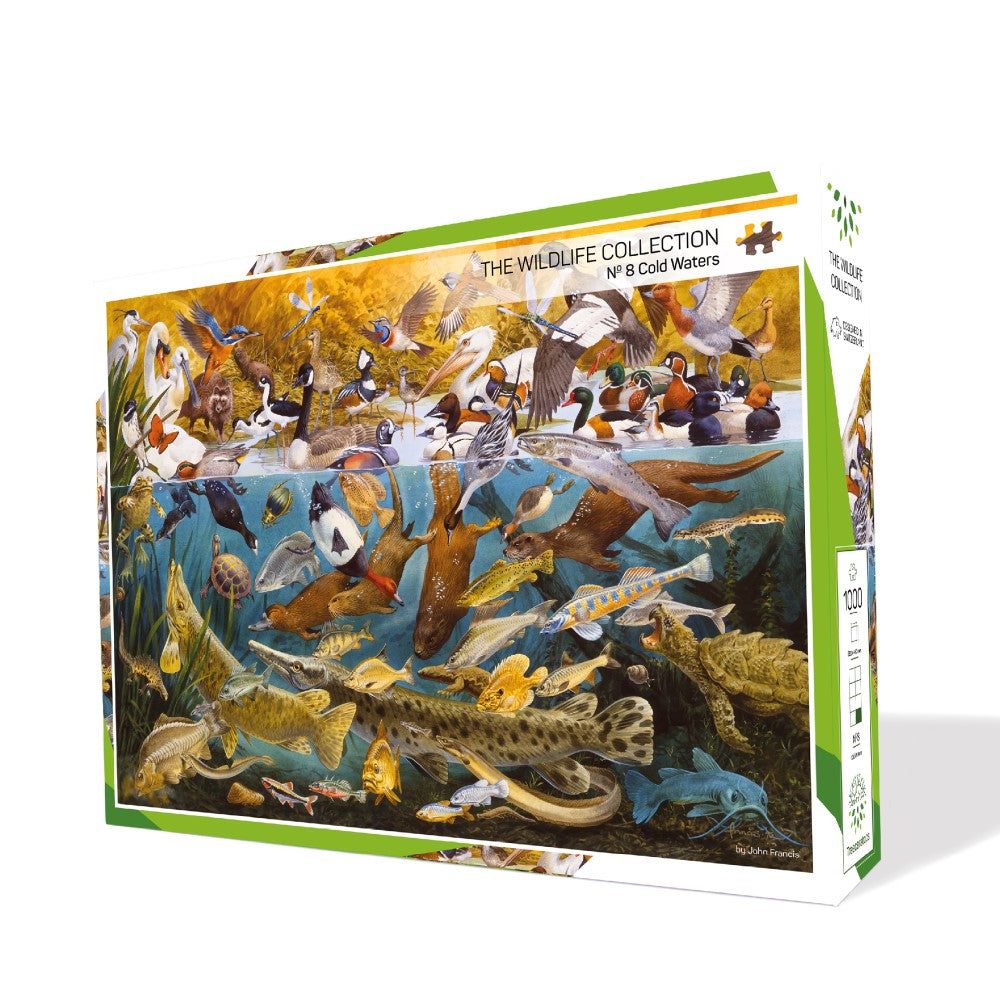 The Wildlife Collection – Puzzel Nr. 8 - Cold Waters - 1000 stukjes