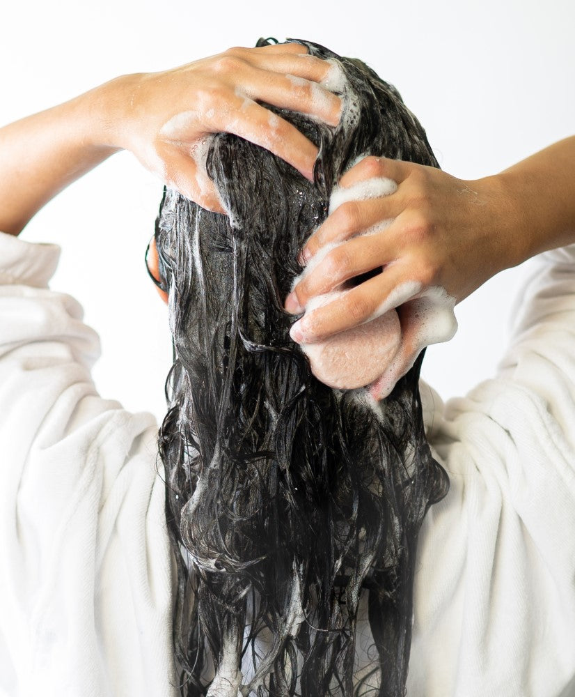 Shampoobar in gebruik WWF-Webshop