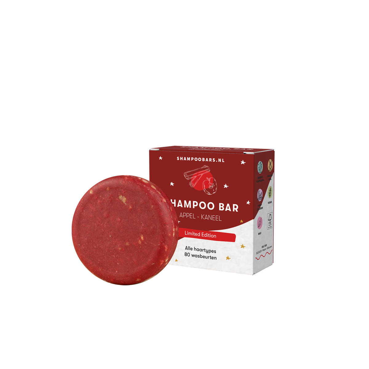 Shampoo Bars x WWF Giftbox - Appel-kaneel geur