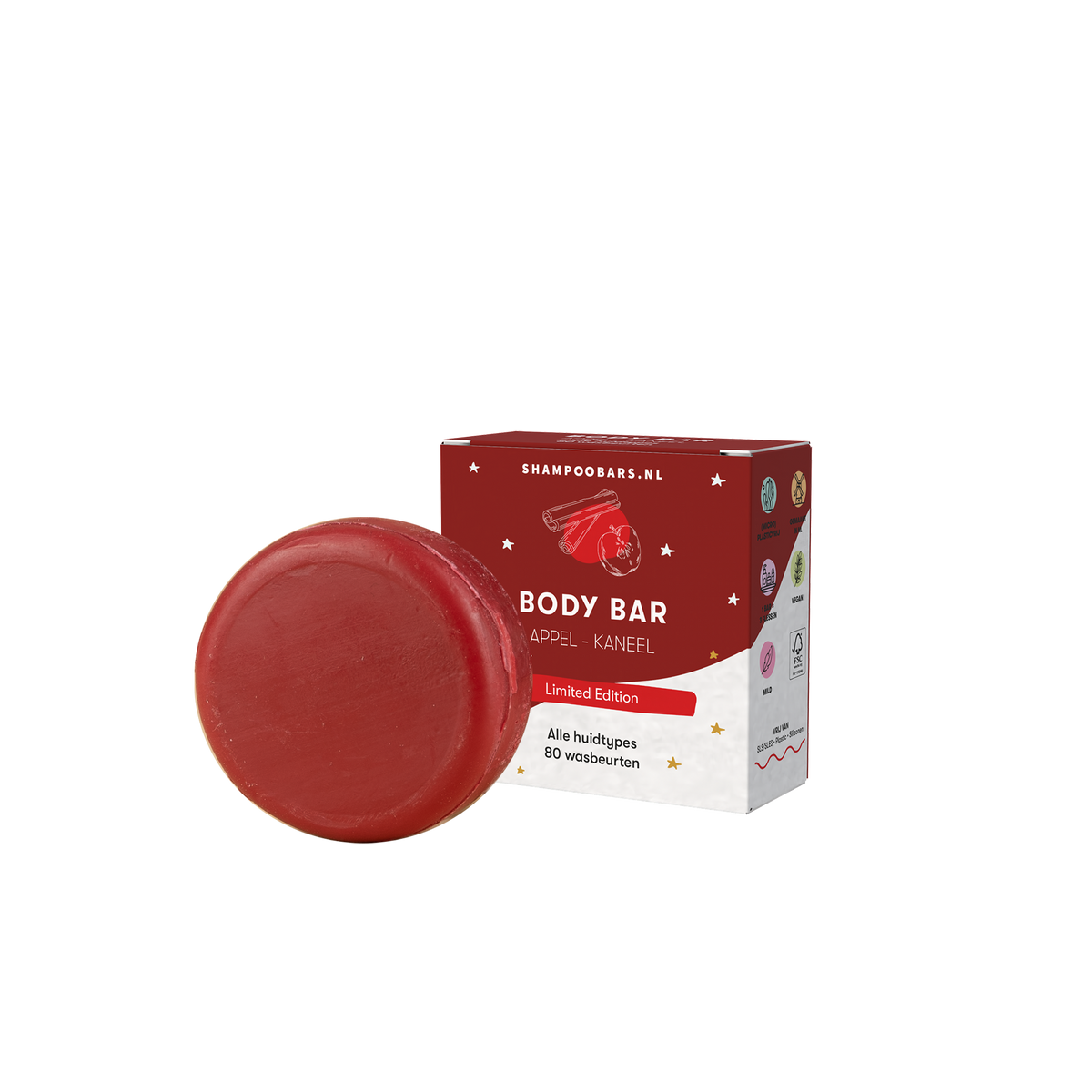 Shampoo Bars x WWF Giftbox - Appel-kaneel geur