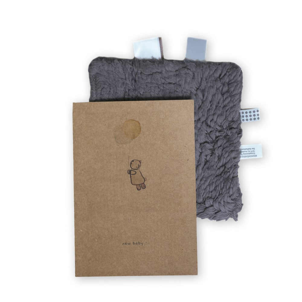 Snoozebaby - Geboortekaart Cadeauset - New Baby - Storm Grey