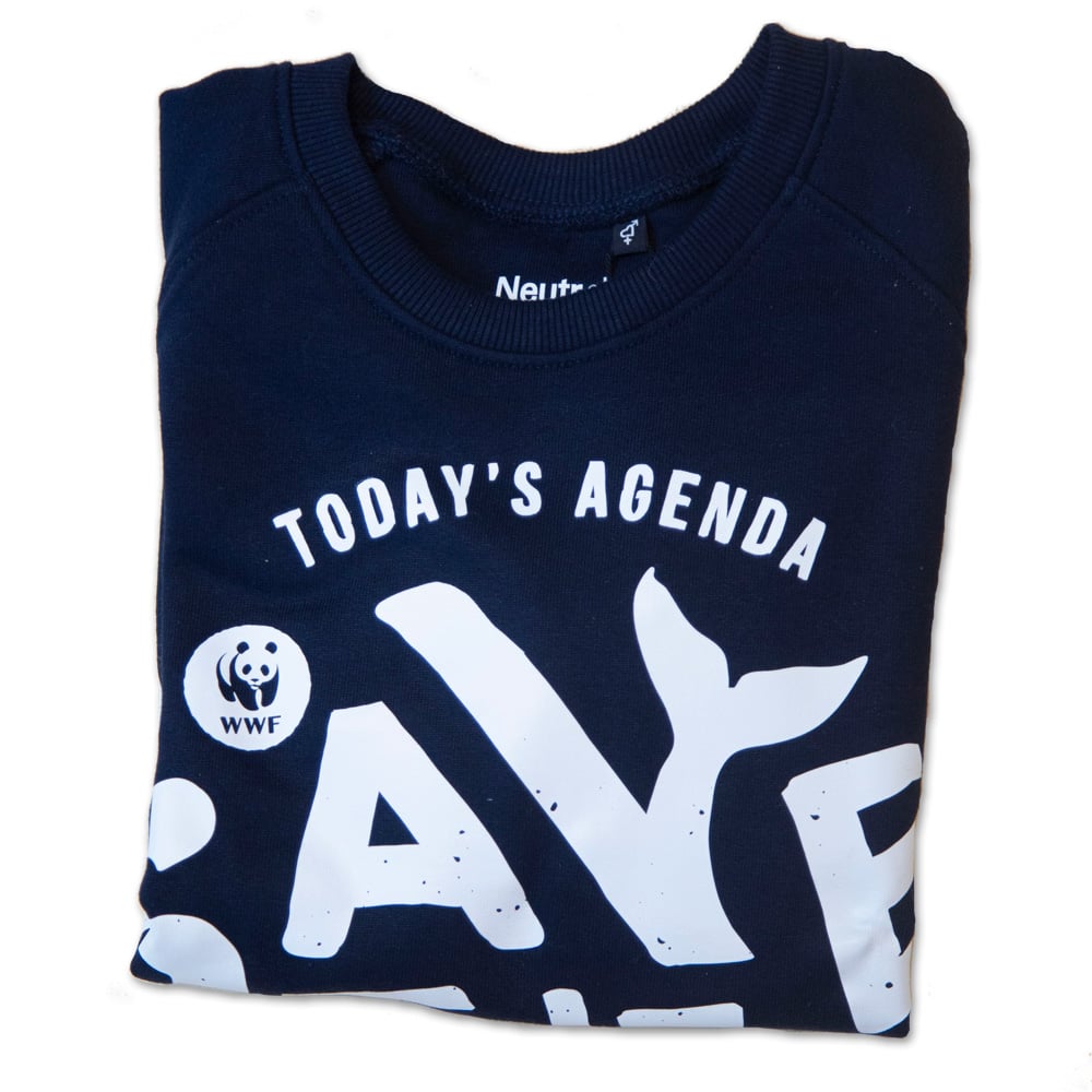 Sweater WWF Rangers - Save the Earth - Blauw