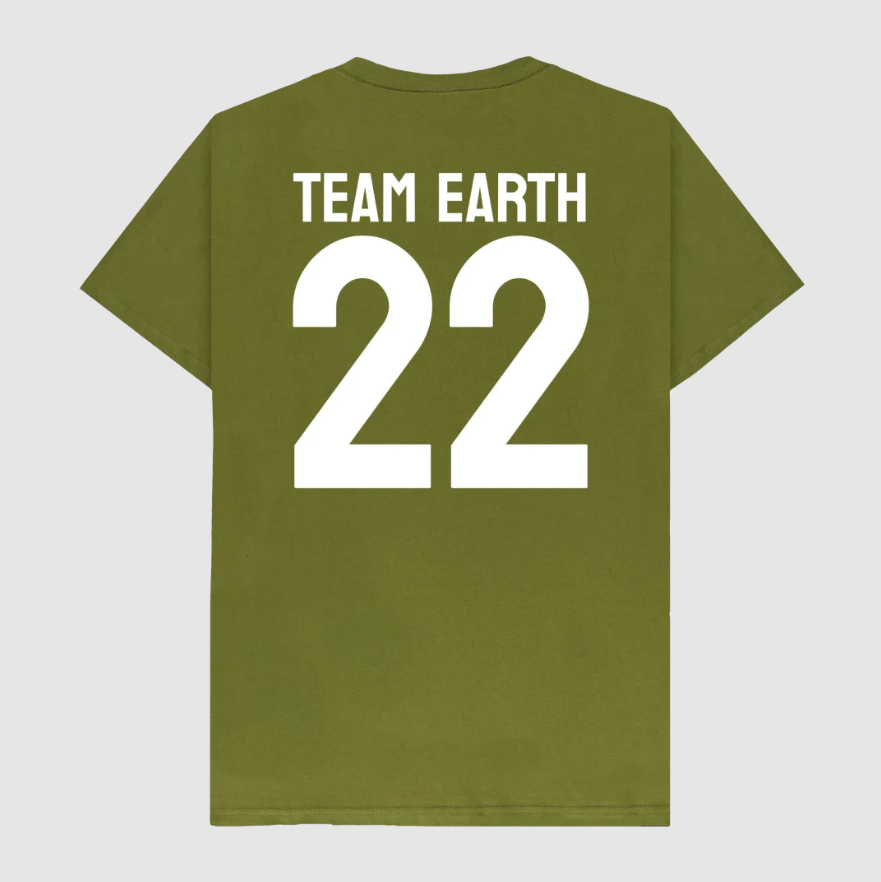 Team Earth unisex voetbalshirt