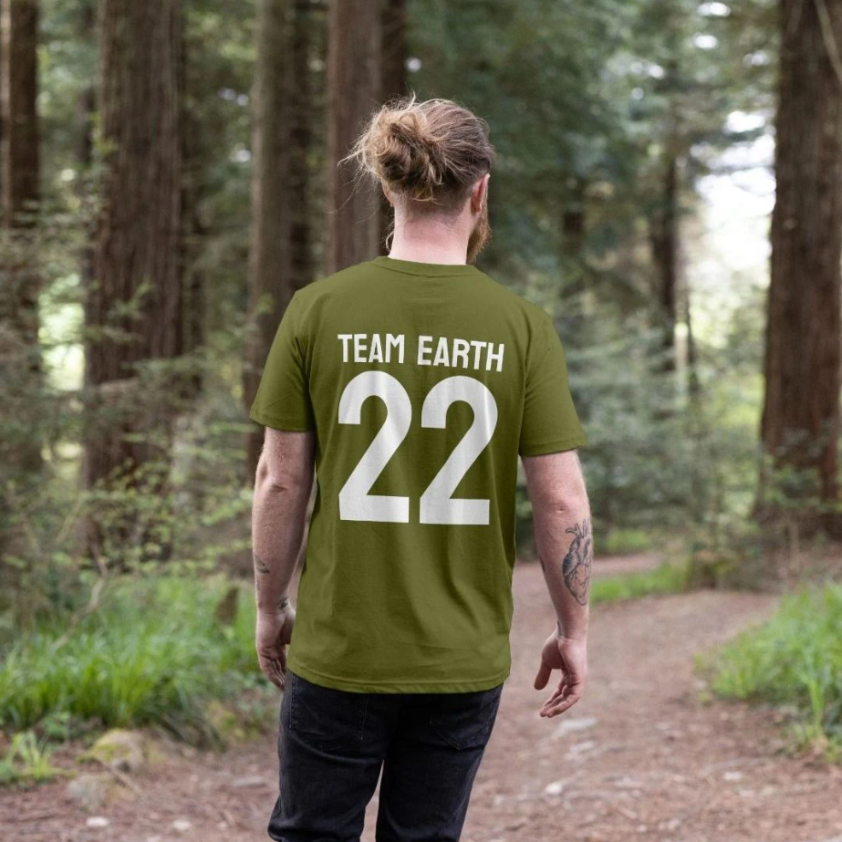 Team Earth unisex voetbalshirt