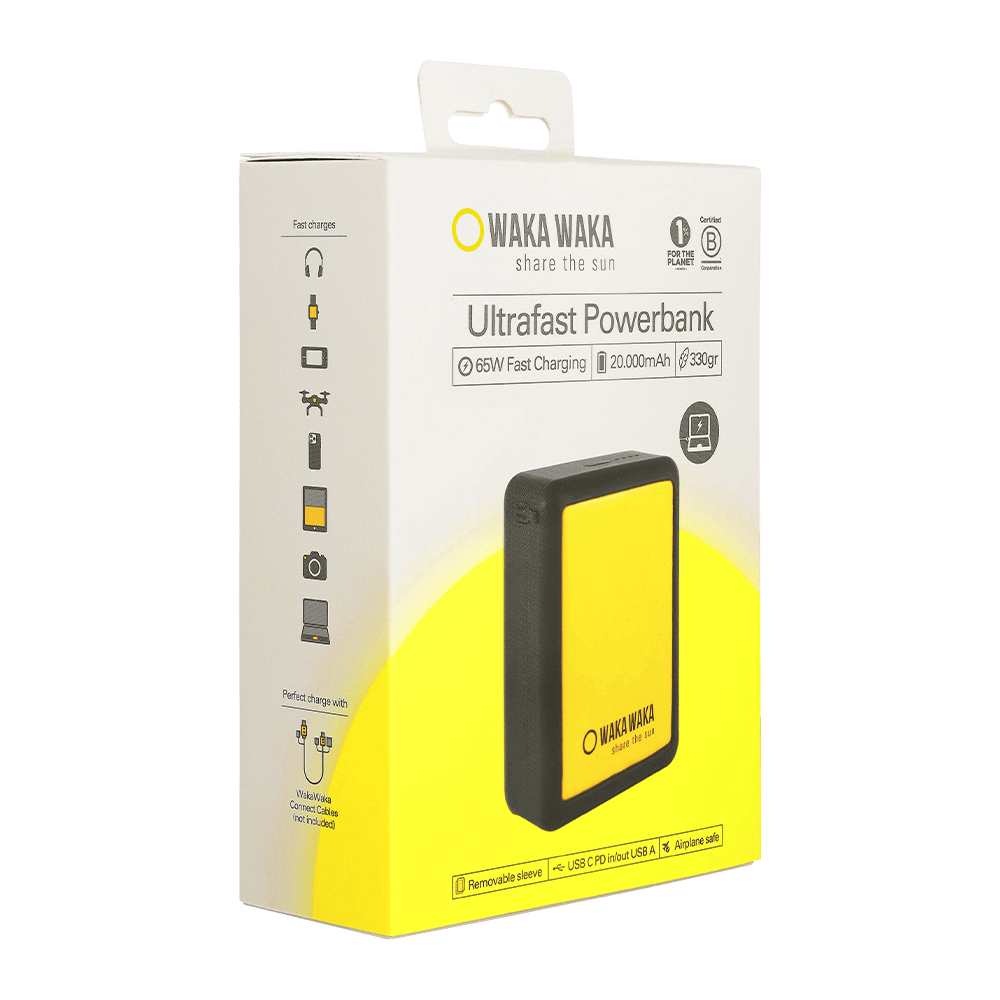 WakaWaka Power 20 - Ultrasnelle Powerbank