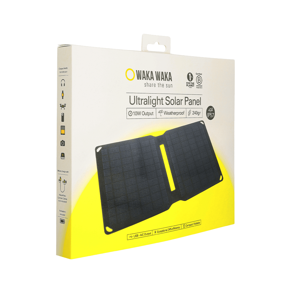 WakaWaka Solar 10 - Ultralicht zonnepaneel