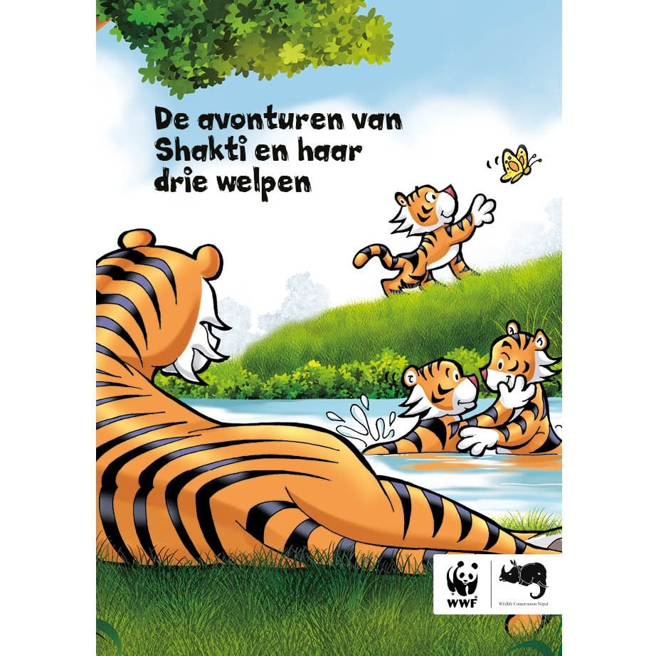 WWF-boek - De avonturen van Shakti en haar drie welpen