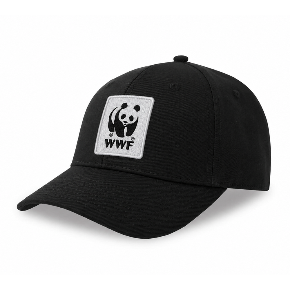 WWF-pandalogo pet - Zwart