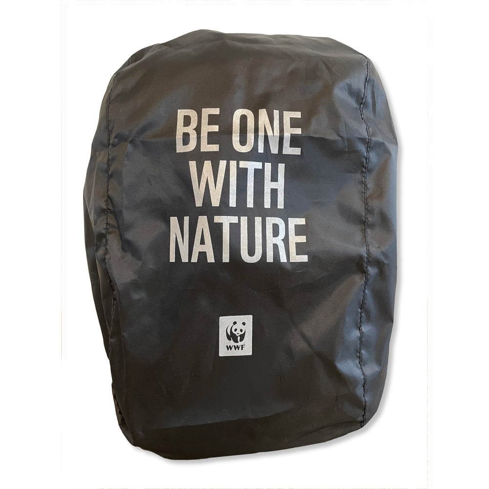 WWF regenhoes voor rugzak met reflecterende bedrukking
