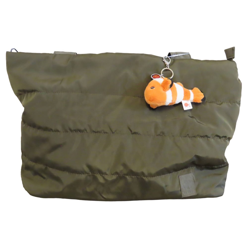 WWF-shopper met bag charm clownvis