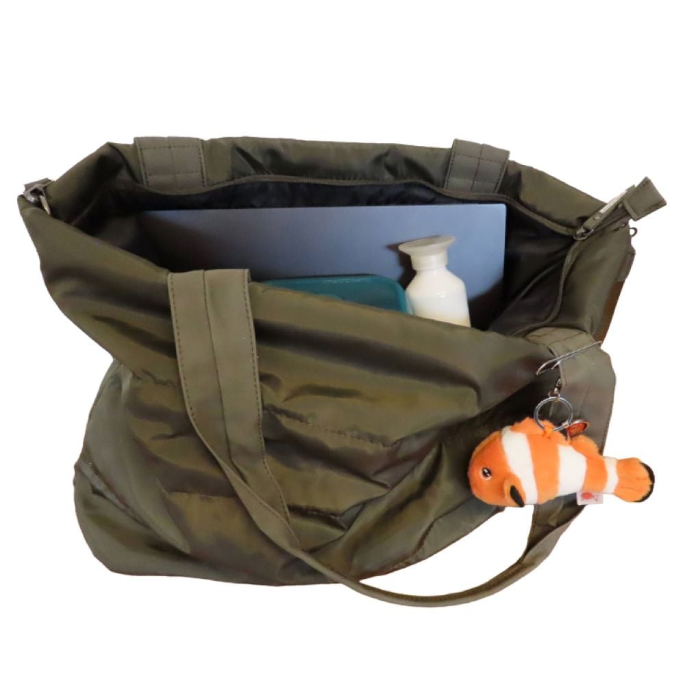 WWF-shopper met bag charm clownvis