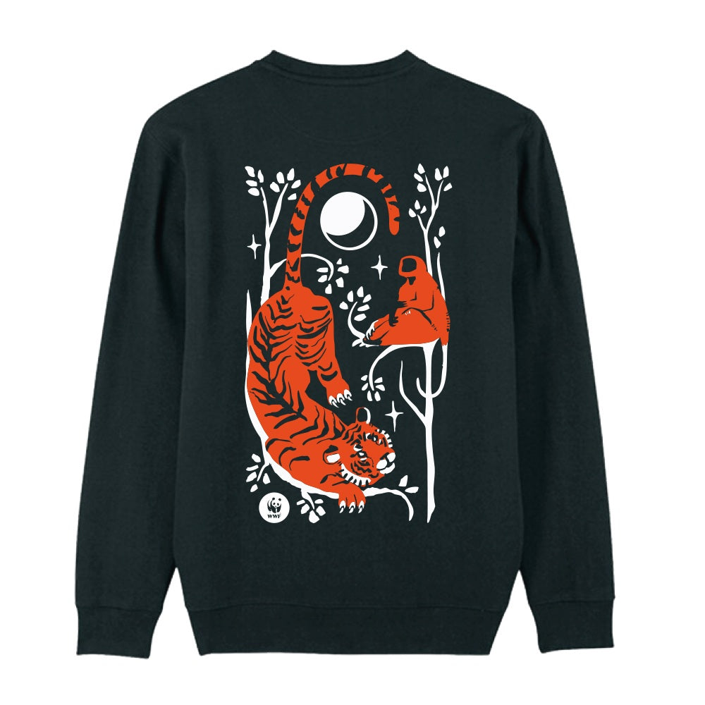 WWF unisex sweater - Stay Wild - Black