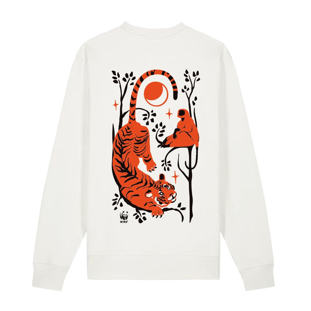 WWF unisex sweater - Stay Wild - Off white